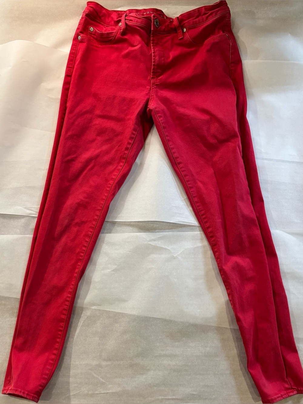 Articles of Society Women’s Red Slim Fit Jeans